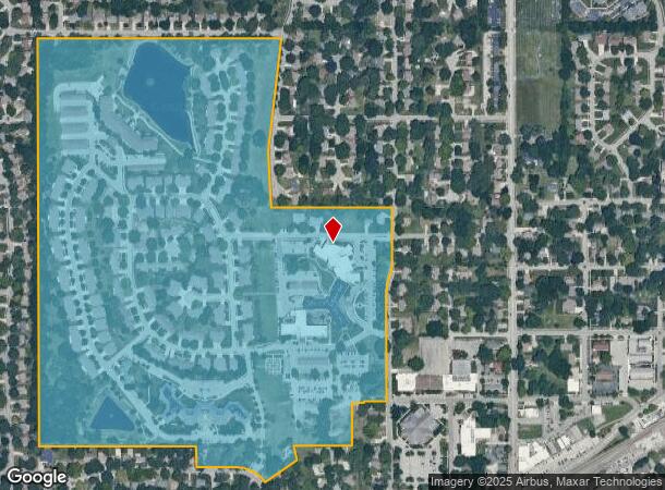  9100 Park St, Lenexa, KS Parcel Map