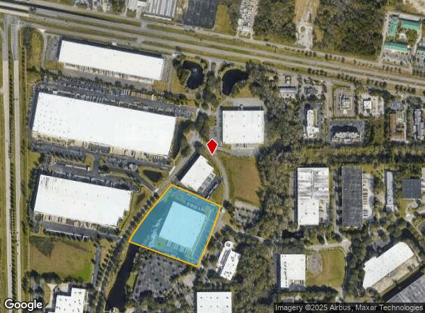  13500 Tradeport Cir E, Jacksonville, FL Parcel Map