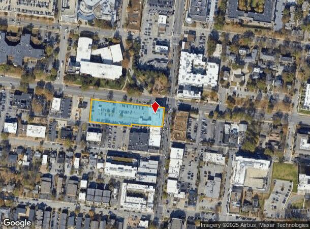 1701 21St Ave S, Nashville, TN Parcel Map