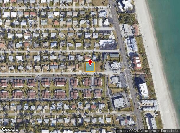 1909 Unknown, Satellite Beach, FL Parcel Map