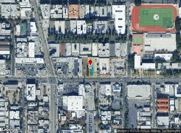  7039 W Sunset Blvd, Los Angeles, CA Parcel Map