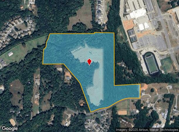 1311 Curtis Rd, Canton, GA Parcel Map