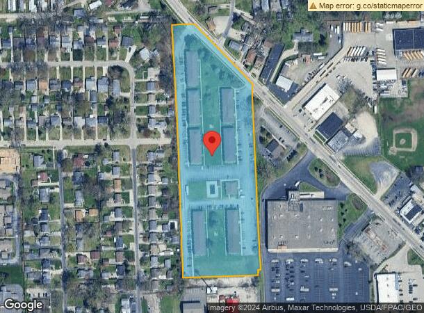  2649 Tremainsville Rd, Toledo, OH Parcel Map