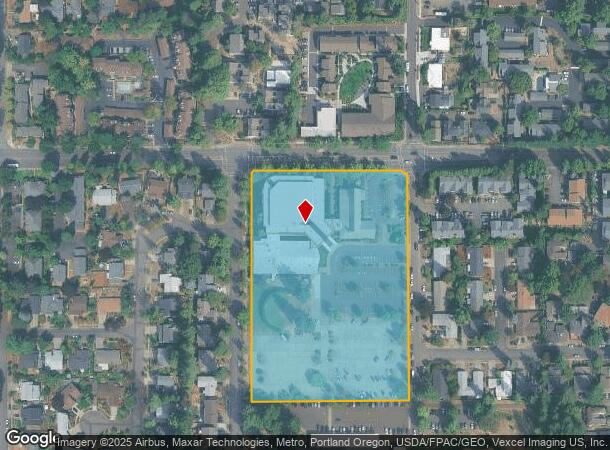  13600 Sw Allen Blvd, Beaverton, OR Parcel Map