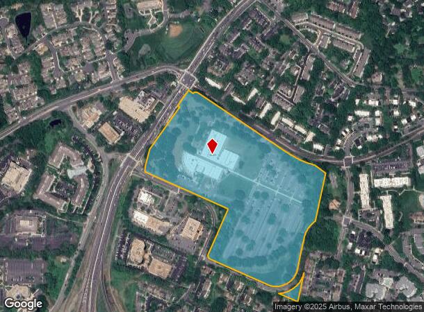 3033 Chain Bridge Rd, Oakton, VA Parcel Map