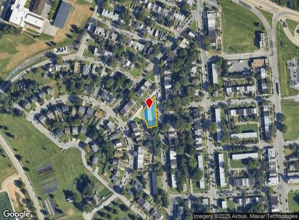  3800 Pascal Ave, Curtis Bay, MD Parcel Map