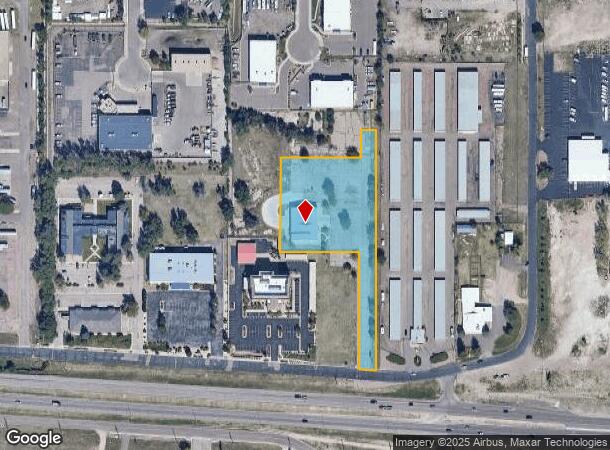  5150 Edison Ave, Colorado Springs, CO Parcel Map