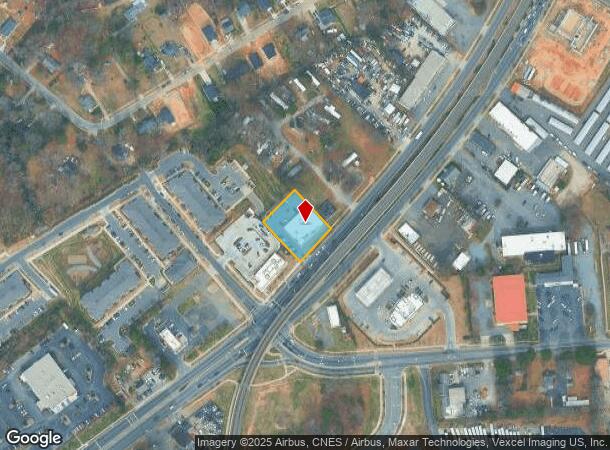  5655 N Tryon St, Charlotte, NC Parcel Map