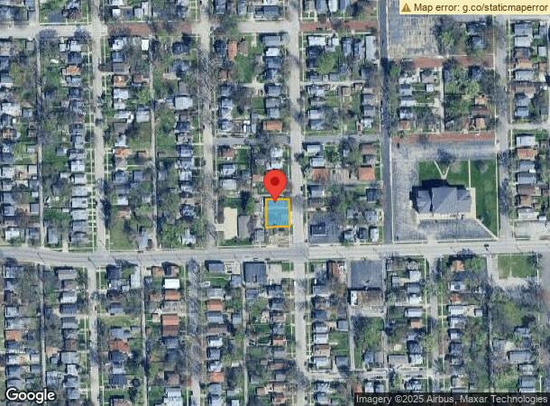  1617 S Spring St, Springfield, IL Parcel Map