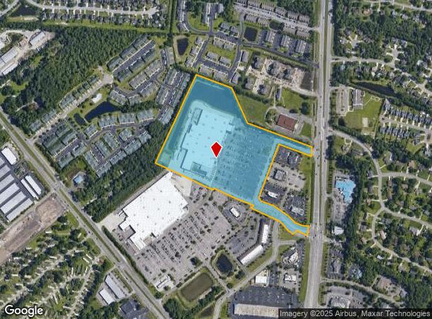 5110 S College Rd S, Wilmington, NC Parcel Map