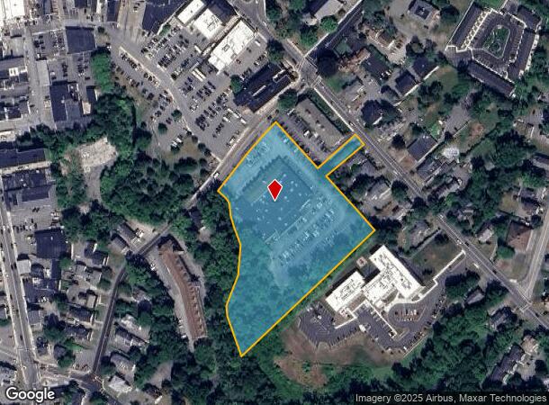 21 Spring St, Taunton, MA Parcel Map
