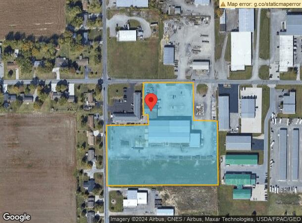  4343 East Rd, Lima, OH Parcel Map