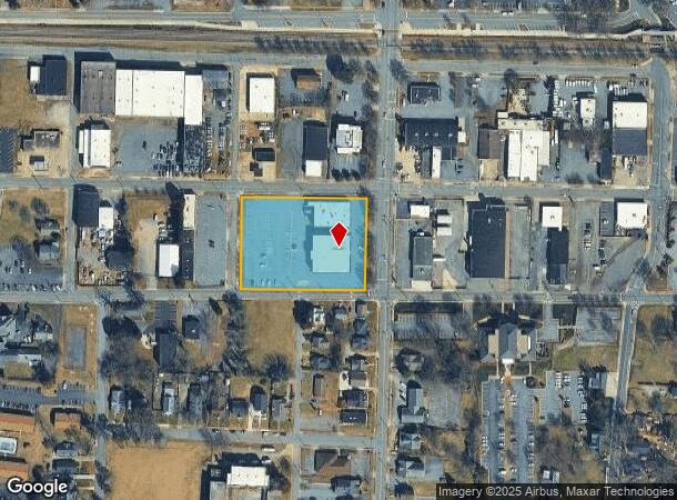  120 4Th St Sw, Hickory, NC Parcel Map