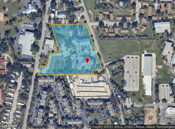  2101 Railroad Ave, Georgetown, TX Parcel Map