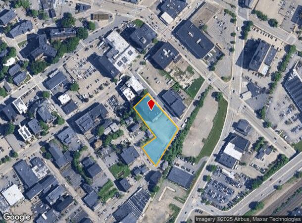  1 Ionic Ave, Worcester, MA Parcel Map