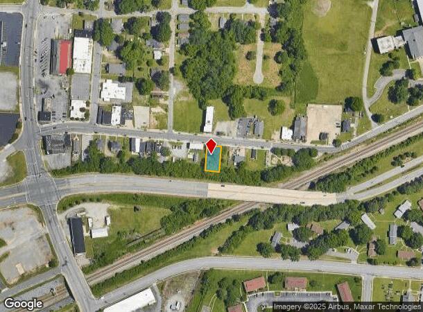  716 Washington St, High Point, NC Parcel Map