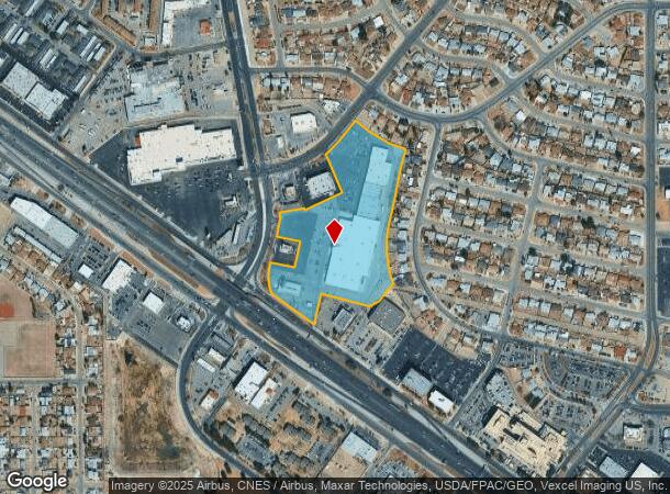 1120 Mcrae Blvd, El Paso, TX Parcel Map
