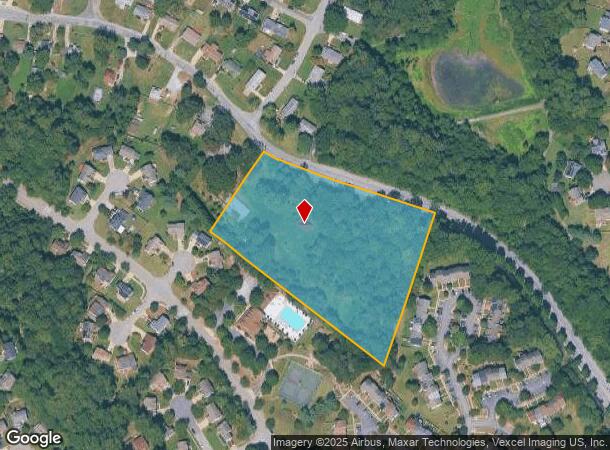 6815 Surratts Rd, Clinton, MD Parcel Map