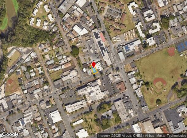 912 Kilani Ave, Wahiawa, HI Parcel Map
