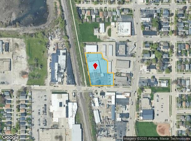 1524 Layard Ave, Racine, WI Parcel Map
