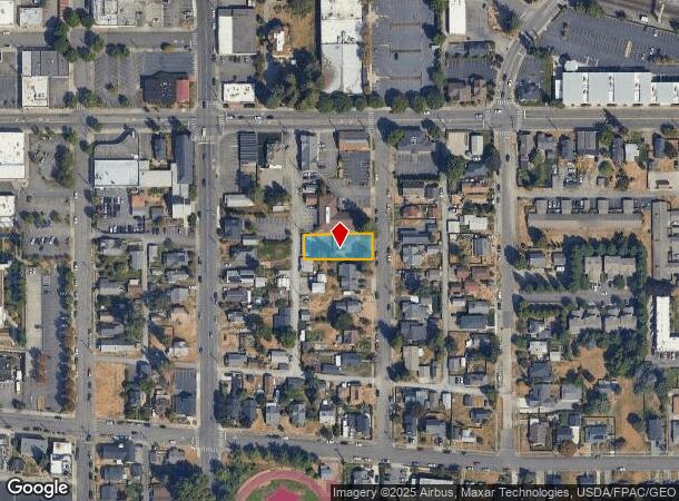 322 4Th St Se, Puyallup, WA Parcel Map