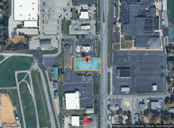 440 N Morton St, Franklin, IN Parcel Map