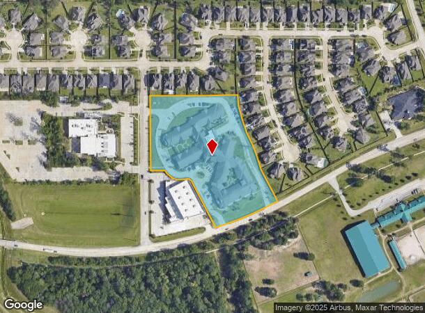  24520 Community Center Dr, Spring, TX Parcel Map