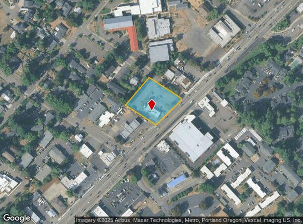  12785 Sw Pacific Hwy, Portland, OR Parcel Map