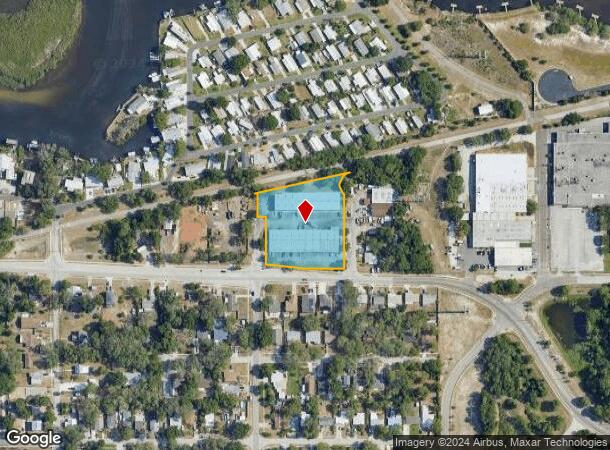  705 Live Oak St, Tarpon Springs, FL Parcel Map