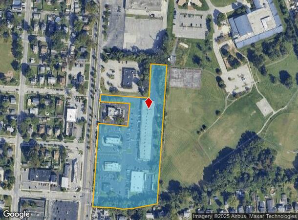 5503 Ritchie Hwy, Brooklyn, MD Parcel Map