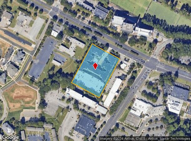  2717 Western Blvd, Raleigh, NC Parcel Map