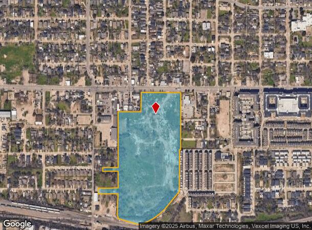 1600 Singleton Blvd, Dallas, TX Parcel Map