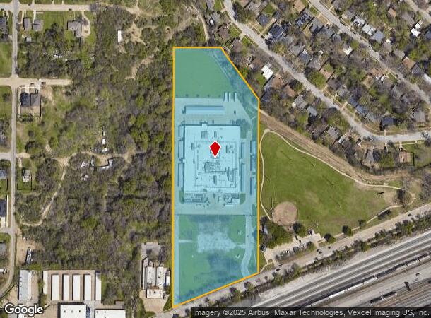  4900 W Vickery Blvd, Fort Worth, TX Parcel Map