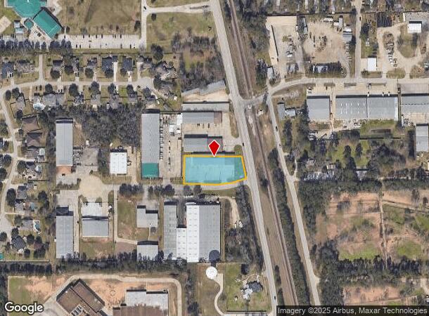  26447 Hanna Rd, Conroe, TX Parcel Map