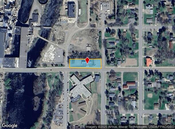 500 Birch St, Park Falls, WI Parcel Map