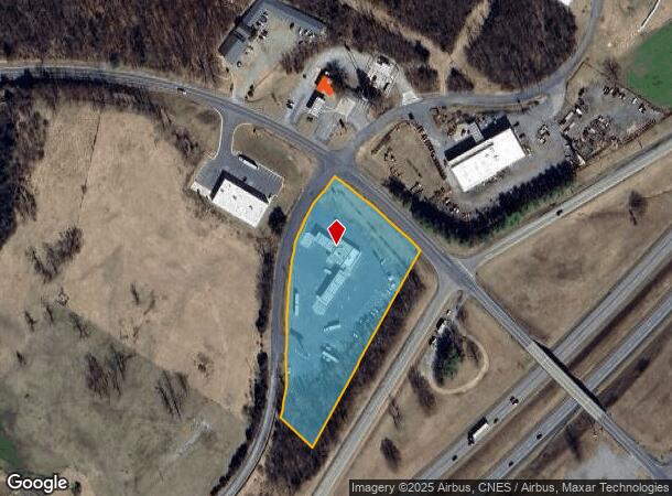 313 Springfield Ln, Staunton, VA Parcel Map