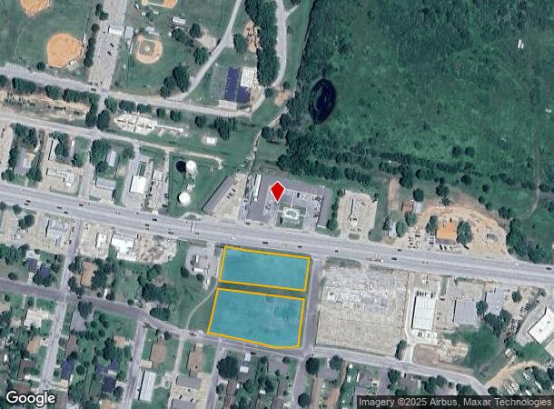  1650 E Austin St, Giddings, TX Parcel Map