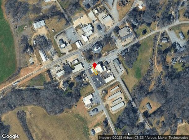 189 Athens St, Carnesville, GA Parcel Map