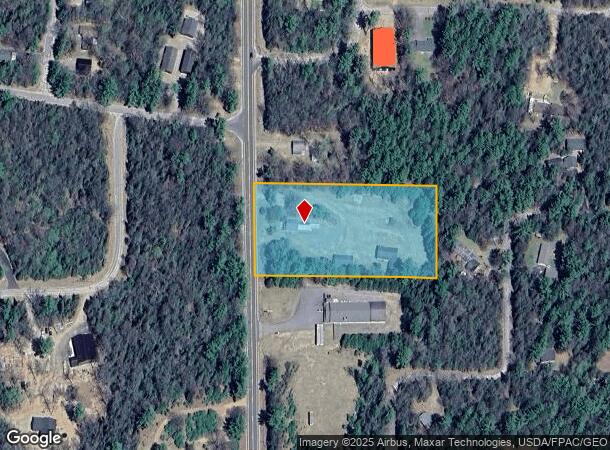  1588 S 155, Saint Germain, WI Parcel Map