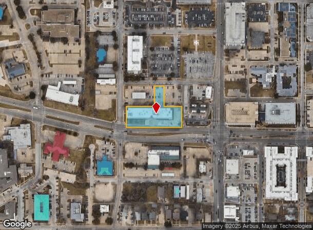 1650 W Rosedale St, Fort Worth, TX Parcel Map