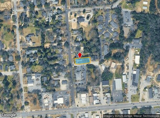1202 Mill St, Camden, SC Parcel Map