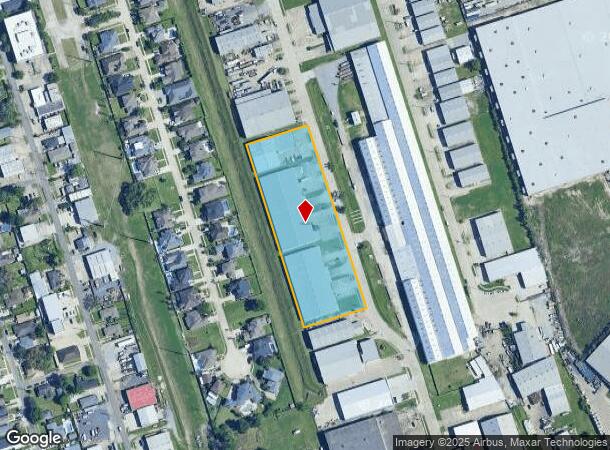 608 Time Saver Ave, New Orleans, LA Parcel Map