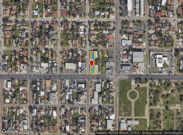 1102 E Saunders St, Laredo, TX Parcel Map
