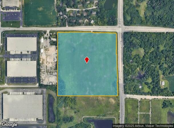Higgins Rd, Elgin, IL Parcel Map