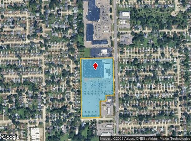 25879 Hoover Rd, Warren, MI Parcel Map