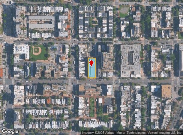  1215 U St Nw, Washington, DC Parcel Map