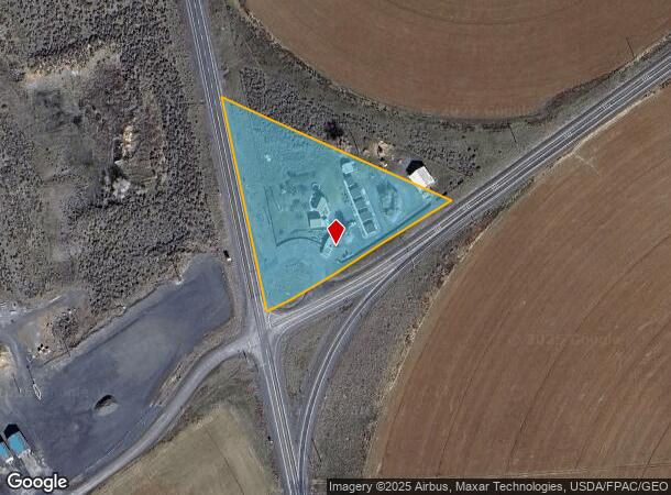 10706 E Highway 2 E, Coulee City, WA Parcel Map