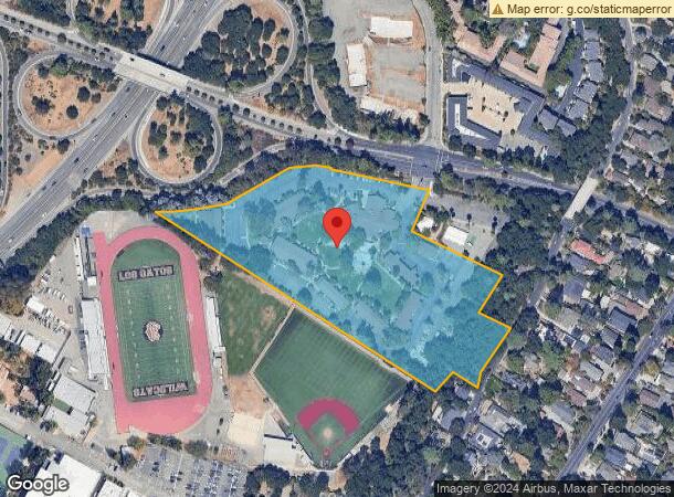  50 Los Gatos Saratoga Rd, Los Gatos, CA Parcel Map