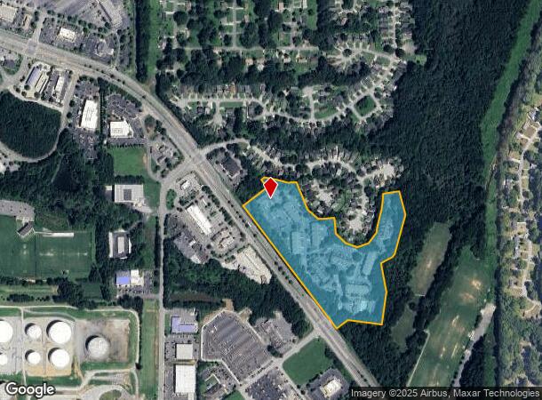  2222 E West Connector, Austell, GA Parcel Map