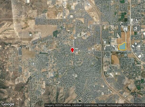  4158 W 13400 S, Herriman, UT Parcel Map